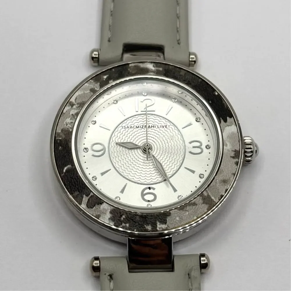 Silver Isaac Mizrahi Men's Watch